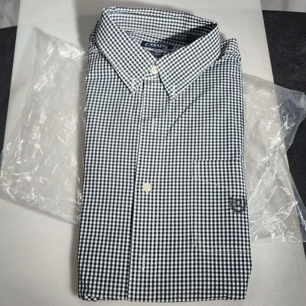 Chaps easy care plaid shirt